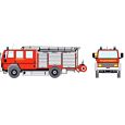 4035 H0 Ford Cargo 1320 - LF 16 - Betriebsfeuerwehr Akzo Nobel Thumbnail 1