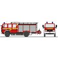 4059 H0 Ford Cargo 1320 - LF 16 - Werksfeuerwehr KS Gleitlager Thumbnail 1