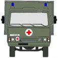 4088 H0 Iveco Magirus "Zeta" - GW ROTKREUZ der Bundeswehr Thumbnail 2