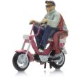 387.679 H0 Gilera Citta Moped mit Figuren Thumbnail 2