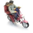 387.679 H0 Gilera Citta Moped mit Figuren Thumbnail 4