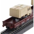 18146 TT Niederbordwagen Res 3936, DR, Ep. IV, beladen mit zwei LKW Robur 1801 Thumbnail 4