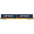 96010103 H0 Containertragwagen Sggnss, CLIP, Ep. VI 'CHINA RAILWAY Express' Thumbnail 1