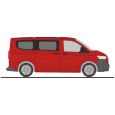 11711 H0 Volkswagen Transporter T7 Kasten KR FD, intensive red Thumbnail 1