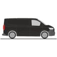11712 H0 Volkswagen Transporter T7 Kasten KR FD, midnight black metallic