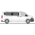 11719 H0 Volkswagen Transporter T7 Bus LR FD, clear white