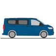 11734 H0 Volkswagen T7 Caravelle, mid blue metallic