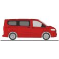 11736 H0 Volkswagen T7 Caravelle, lintensive red Thumbnail 1