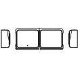 ET37300-07 Frontfenster dek., 3-teilig