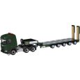 747332 H0 Scania CR 20 Niedrigdach Semitieflade-Sattelzug "Tschechische Armee" Thumbnail 1