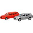066969 N 2er Set Volkswagen (VW) Passat Variant rot und silber