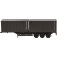 747240 H0 Containerauflieger 3achs mit 2 x 20ft. Container "Bundeswehr" Thumbnail 3