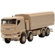 746984 H0 Iveco Trakker 8x8 geschützt Pritschen-LKW sandbeige Thumbnail 4
