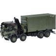 747288-002 H0 Iveco Trakker 8x8 LKW mit Kran 20 ft. Container "Bundeswehr" Thumbnail 1
