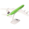 614009 Braniff International Boeing 707-320 - Solid lime green (1:144) Thumbnail 3