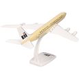 614023 Braniff International Boeing 707-320 - Solid beige (1:144) Thumbnail 3