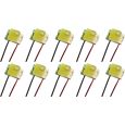 50252 LED SMD 0805 Blink LED mit Lackdraht (kaltweiß) 10 Stück