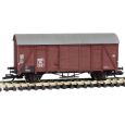 96600006w TT Gedeckter Güterwagen GM 39, gealtert, DB, "Europ"