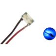 50203 LED SMD 0402 mit Kupferlackdraht Draht Kabel blau, 10 Stück