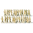 16626 H0 Deutsches Afrika Korps im Marsch, 24 unbemalte Figuren Thumbnail 1