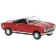 29175 H0 Peugeot 204 Cabrio in rot
