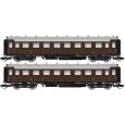 120175 TT 2er Set Personenwagen C4Ü Sa 07, K.Sächs.Sts.E.B., Ep. I, DC-Digital