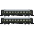 120183-2 TT 2er Set Personenwagen C4üSa07, DR, Ep. III, mit Innenbeleuchtung Thumbnail 1