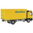 8117 H0 MB ACTROS 2-achs Kofferaufbau, GleisBau, Funktionsmodell Thumbnail 2