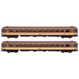HE4039 H0 2er Set Personenwagen Bc10x-12600, RENFE, Ep. IV