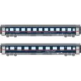 25900 N 2er Set Personenwagen Bmz, ÖBB-Nightjet, Ep. VI