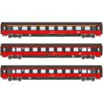 24002 N 3er Set Personenwagen Amz+2xBmpz EC 64, ÖBB, Ep. IV Thumbnail 1