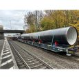 96010110 H0 Flachwagen Sggnss, MFD Rail, mit Rohren Thumbnail 2