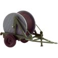 125001-19 TT Kabeltrommelanhänger, militärgrün