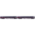 JC71410 H0 2er Set Personenwagen DANI, Nightjet, ÖBB, Ep. VI, BASICEDITION
