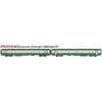 MW40048 H0 2er Set Personenwagen USI B10t, 2.Klasse, SNCF, Ep. Va