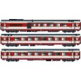 LS40803DC H0 3er Set GC Personenwagen, SNCF, Ep. IV, Etendard, A Thumbnail 1