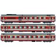 LS40800DC H0 3er Set GC Personenwagen, SNCF, Ep. IV, Jules Verne, A