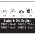 WMG758 H0 Buchstaben & Zahlen Thumbnail 2