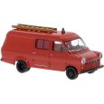 34160 H0 Ford Transit der Feuerwehr rot/schwarz