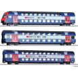 70083 H0 3er Set Doppelstockwagen mit Steuerwagen, SBB, Ep. V-VI Thumbnail 1