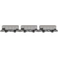 TT6061 TT 3er Set offene Güterwagen MDO 21T Mineral wagon, BR, Ep. IV