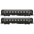 87179 H0 2er Set Personenwagen C4üSa07, DRG, Ep. II, mit Innenbeleuchtung Thumbnail 1