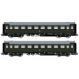 87187 H0 2er Set Personenwagen C4üSa07, DB, Ep. III, mit Innenbeleuchtung Thumbnail 1
