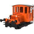 87232 H0 Rangiertraktor 57 Orange 'Olsenbande' 1975, DSB, Ep. IV, DC-Sound