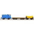 57098 H0 S-Set PIKO myTrain Diesellok mit Klemmbaustein- und Selbstentladewg. Thumbnail 1