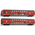 6290071 TT 2er Set Doppelstockwagen mit Steuerwagen DBAG Ep.V-VI Thumbnail 1