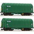 6680056 TT 2er Set Schiebeplanenwagen Shimmns On Rail Ep.VI Thumbnail 1