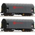 6680058 TT 2er Set Schiebeplanenwagen Shimmns Ermewa Ep.VI Thumbnail 1