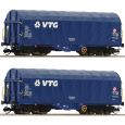 6680060 TT 2er Set Schiebeplanenwagen Shimmns VTG Ep.VI Thumbnail 1
