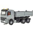 8037 H0 CarMotion, MB ACTROS 3-achs Muldenkipper mit Rundumleuchten, silber Thumbnail 1